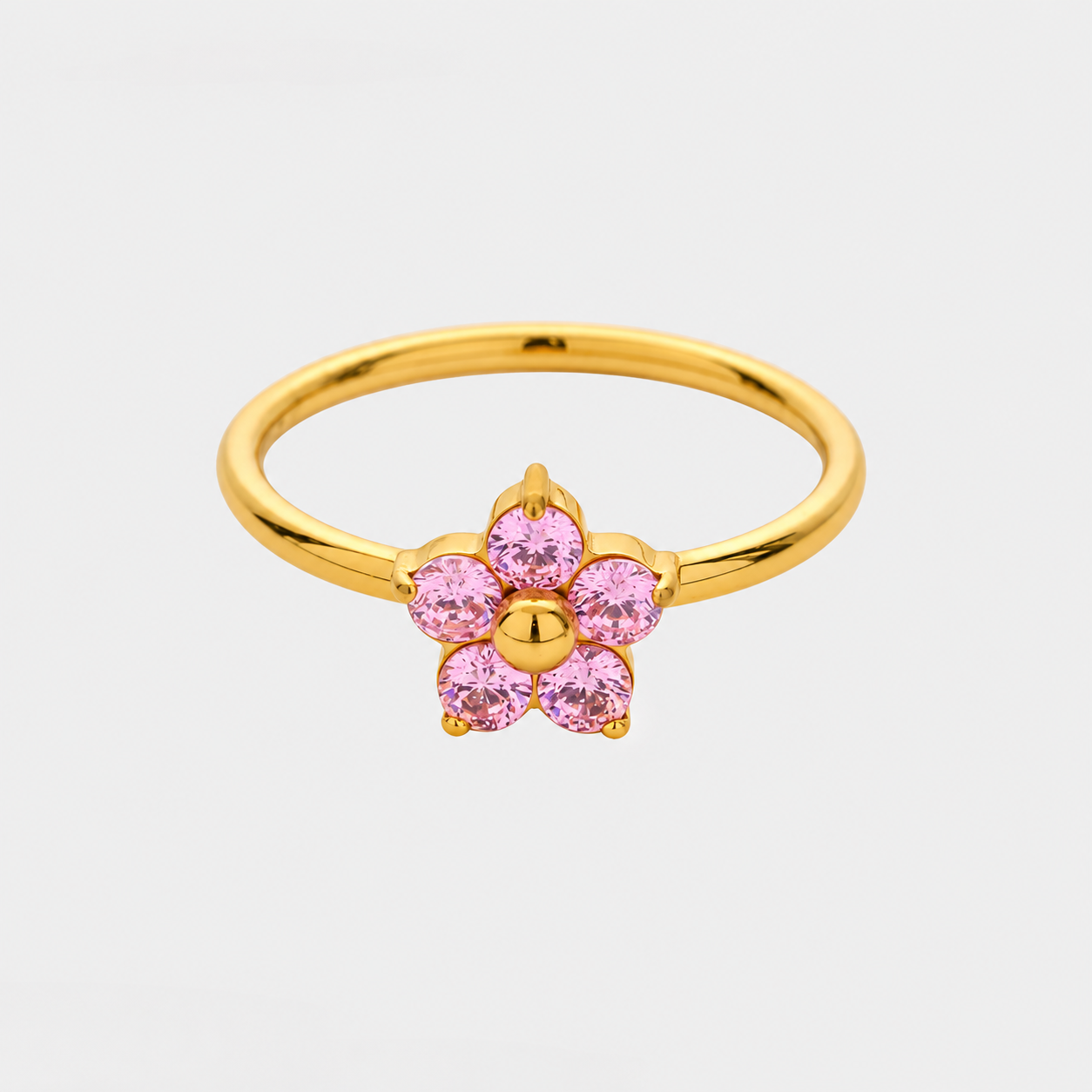 Pink Petal Ring